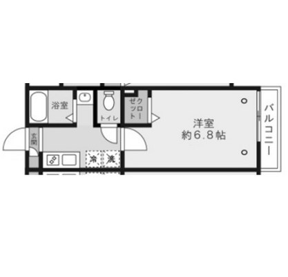 東京都杉並区上高井戸1丁目 賃貸アパート 1K