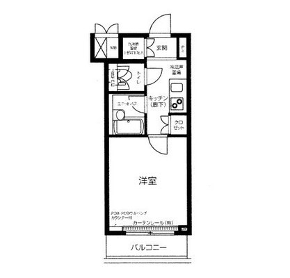 杉並区賃貸マンション・1K