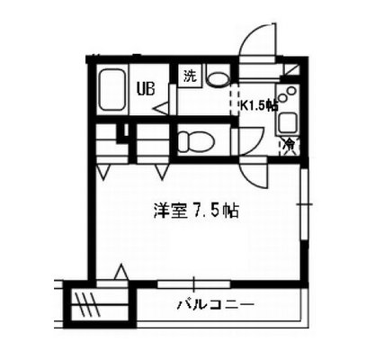 杉並区賃貸マンション・1K