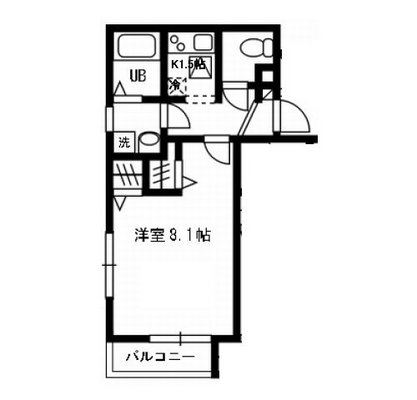 杉並区賃貸マンション・1K