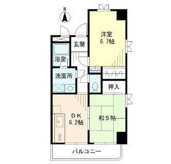 東京都杉並区下高井戸１丁目 賃貸マンション 2DK