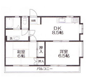 東京都杉並区井草２丁目 賃貸マンション 2DK