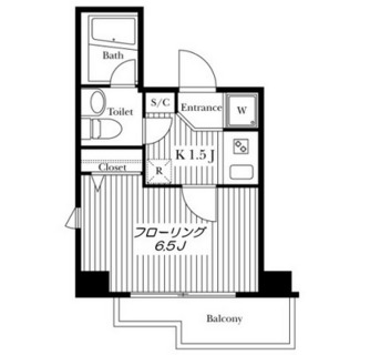 東京都杉並区下高井戸３丁目 賃貸マンション 1K