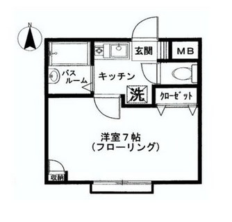 東京都杉並区高円寺北２丁目 賃貸マンション 1K