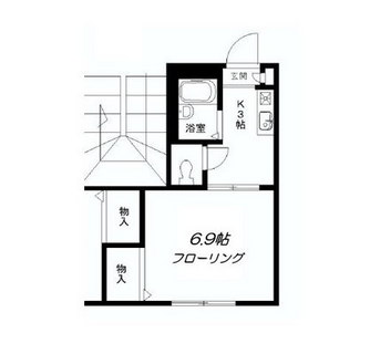 東京都杉並区永福４丁目 賃貸マンション 1K