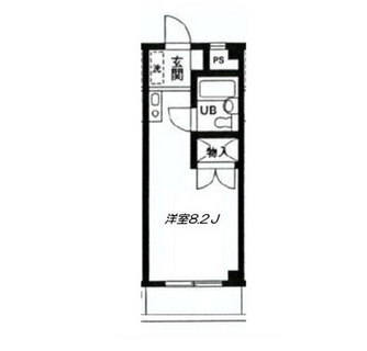 東京都杉並区浜田山１丁目 賃貸マンション 1R