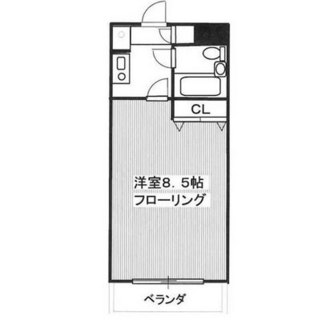 東京都杉並区浜田山３丁目 賃貸マンション 1K