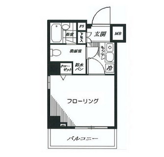 東京都杉並区方南１丁目 賃貸マンション 1K