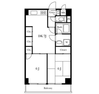 東京都杉並区桃井２丁目 賃貸マンション 2DK