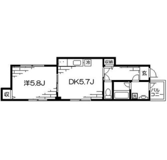 東京都杉並区天沼３丁目 賃貸マンション 1DK