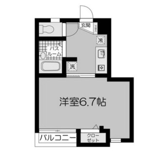 東京都杉並区永福１丁目 賃貸マンション 1K