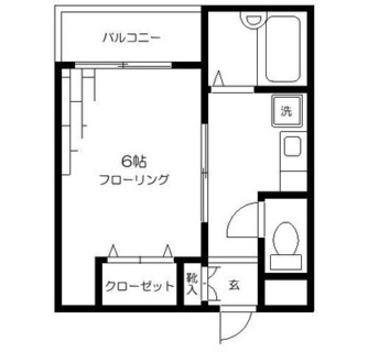 東京都杉並区和田３丁目 賃貸マンション 1K