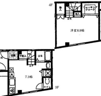 東京都杉並区阿佐谷北１丁目 賃貸マンション 1DK