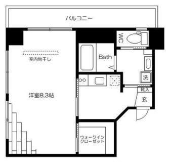 東京都杉並区和田３丁目 賃貸マンション 1K